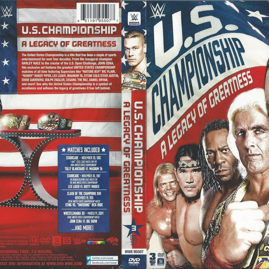us championship a legacy of greatness DVDs & Videos Pwcatalog