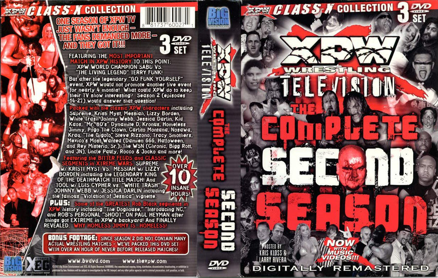 xpw - the complete second season DVDs & Videos Pwcatalog