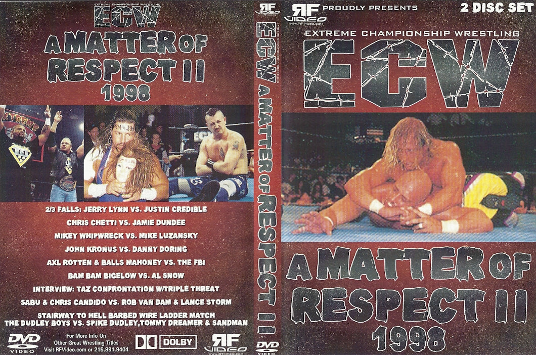 a matter of respect 1998 2 DVDs & Videos Pwcatalog