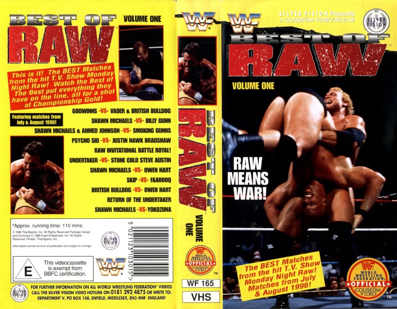 best of raw volume one PW Catalog