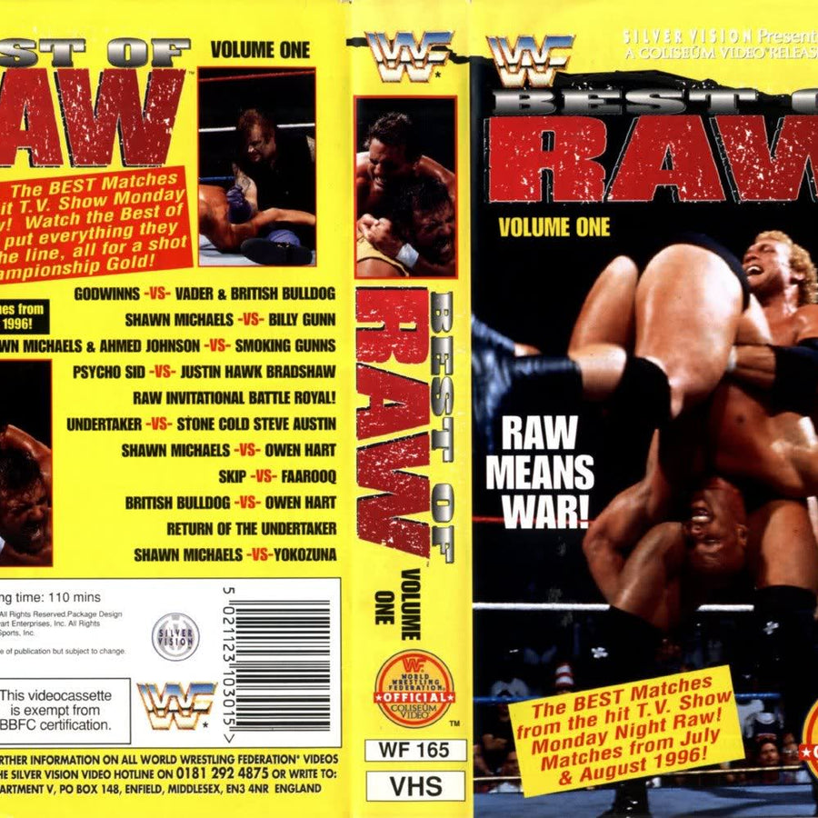 best of raw volume one PW Catalog