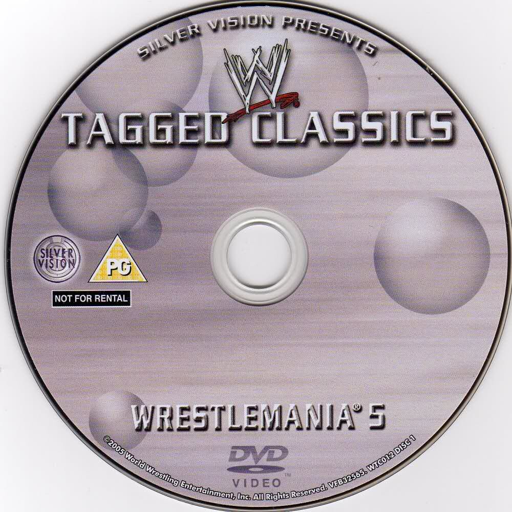 wrestlemania 5 6 disque 1 DVDs & Videos Silver vision exclusive