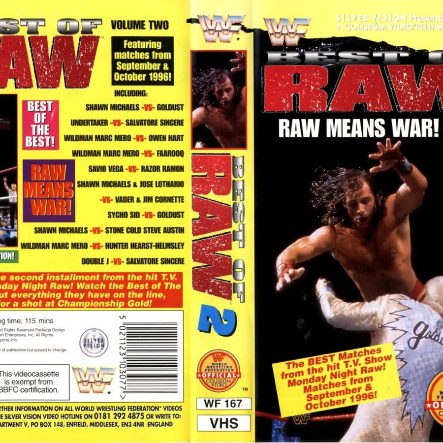 best of raw volume 2 PW Catalog