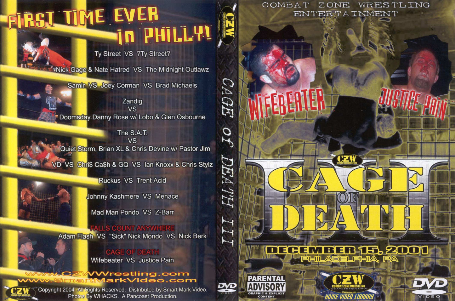 cage of death iii DVDs & Videos Pwcatalog