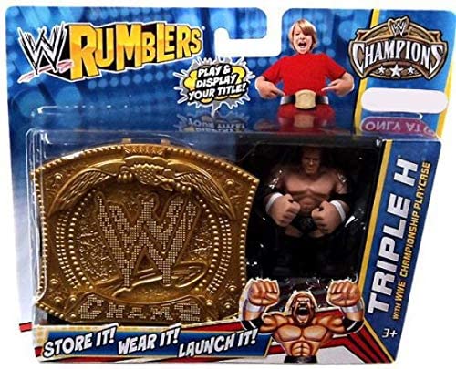 WWE Mattel Rumblers 2 Triple H [With WWE Championship Playcase, Exclusive]