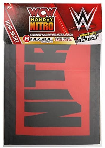 WWE Wicked Cool Toys Authentic Scale Accessory Sets: WCW Monday Nitro Ring Skirt [Exclusive] Action & Toy Figures PWcatalog