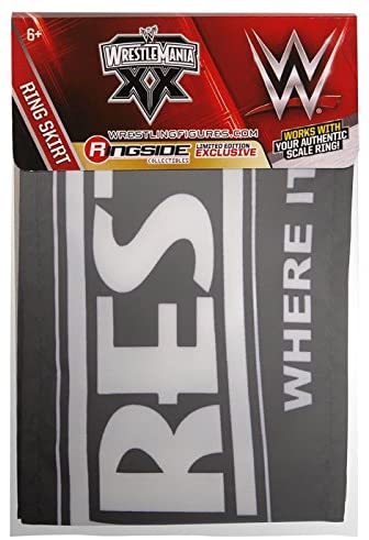 WWE Wicked Cool Toys Authentic Scale Accessory Sets: WrestleMania 20 Ring Skirt [Exclusive] Action & Toy Figures PWcatalog