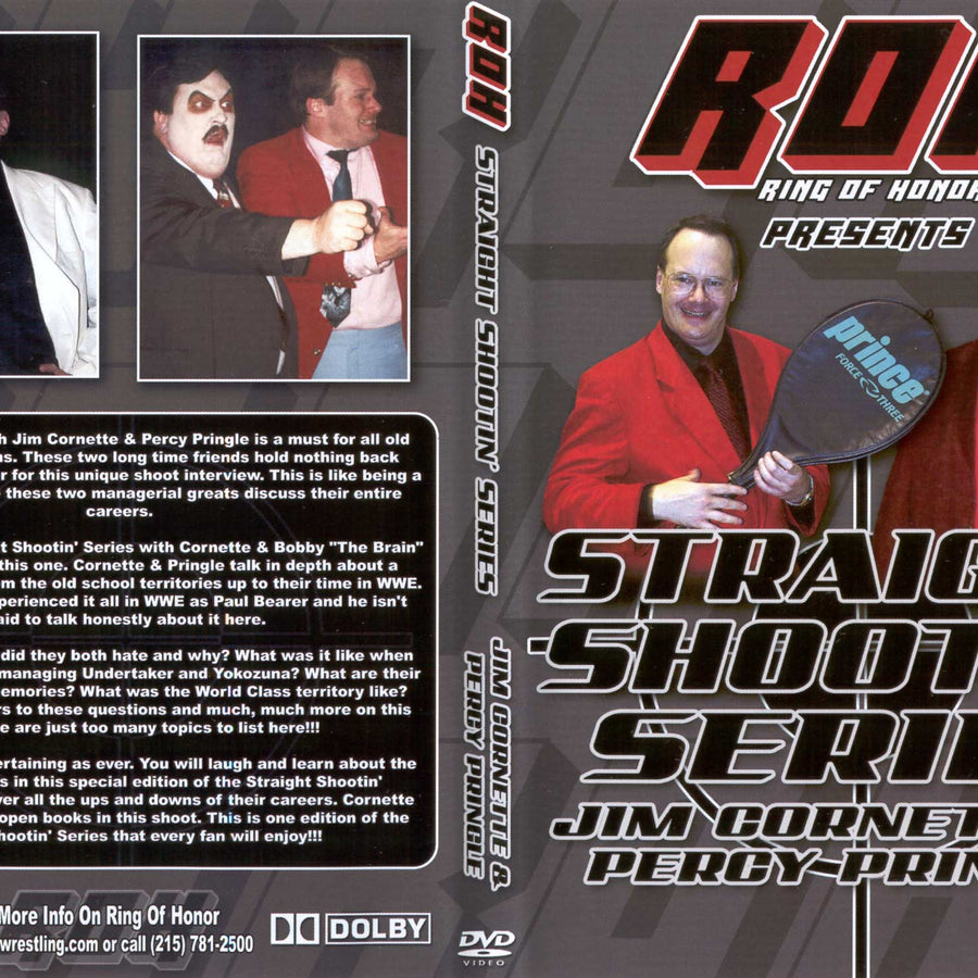 straight shootin series jim cornette percy pringle DVDs & Videos Pwcatalog
