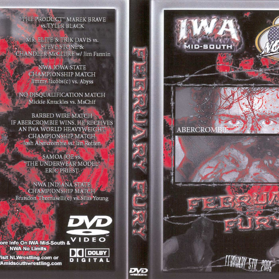 february fury DVDs & Videos Pwcatalog