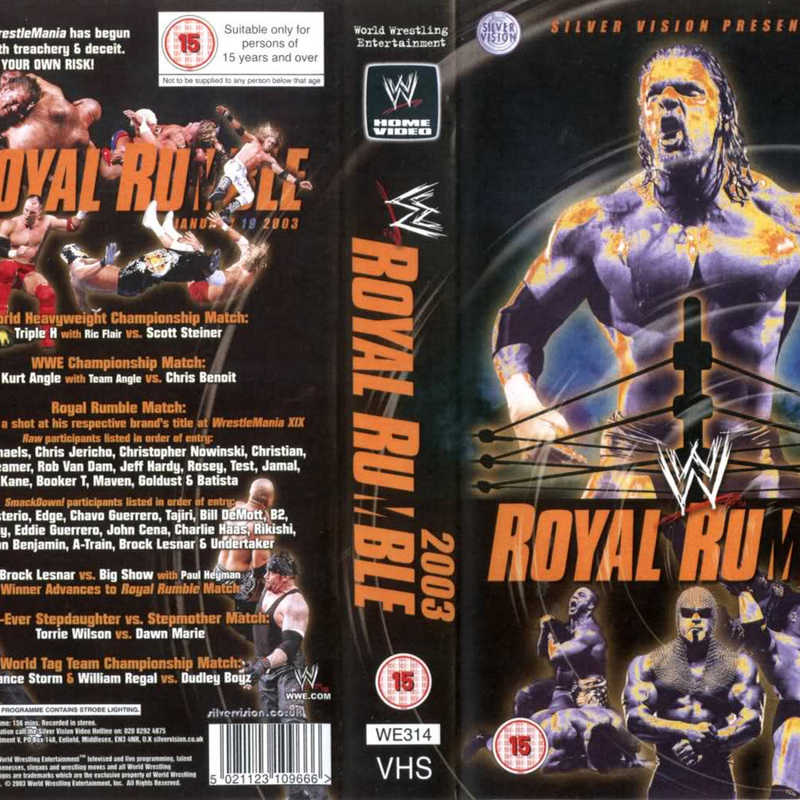 royal rumble 2003 DVDs & Videos Pwcatalog