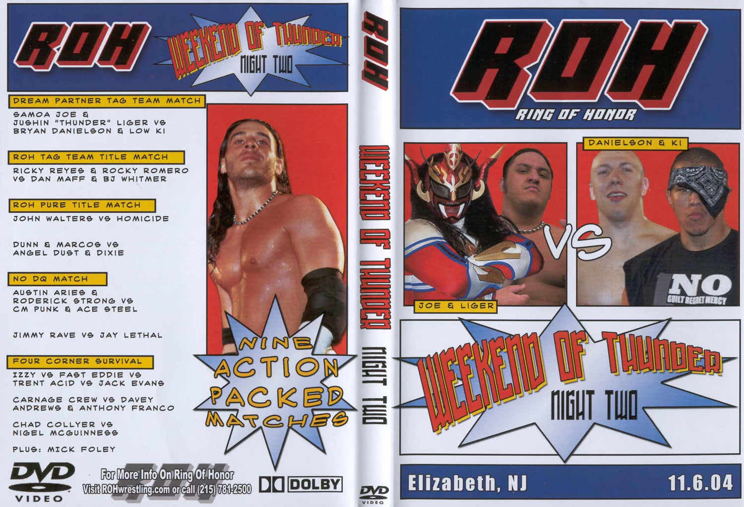weekend of thunder night two DVDs & Videos Pwcatalog