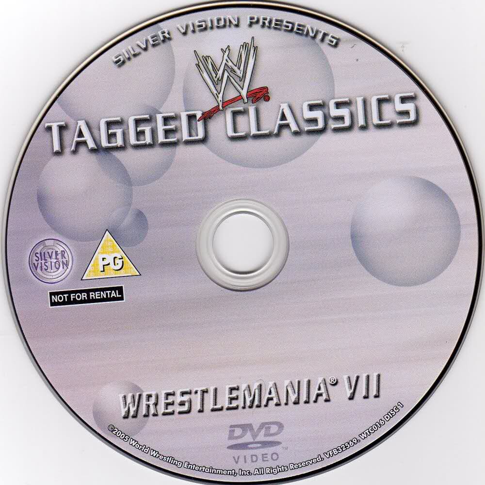 wrestlemania 7 8 disque 1 DVDs & Videos Silver vision exclusive