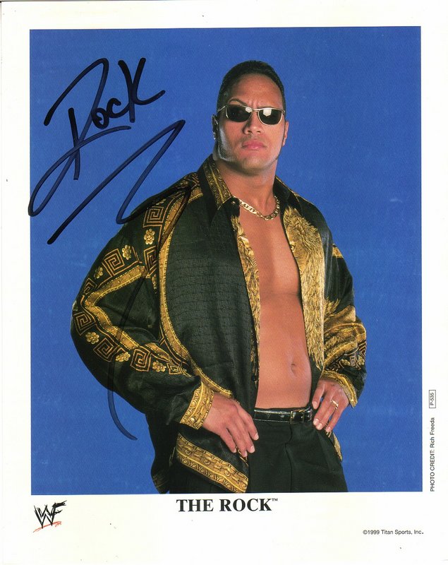 1999 The Rock P535 (signed) color 0