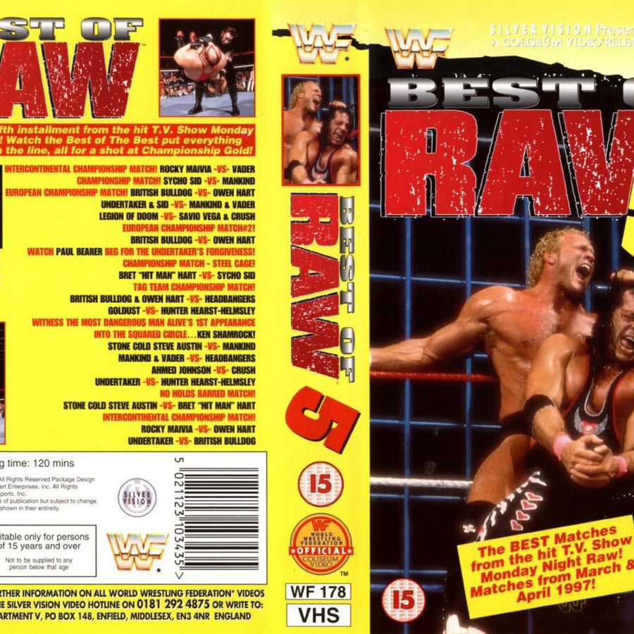 best of raw volume 5 PW Catalog