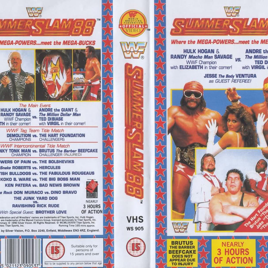 summerslam 1988 DVDs & Videos Pwcatalog