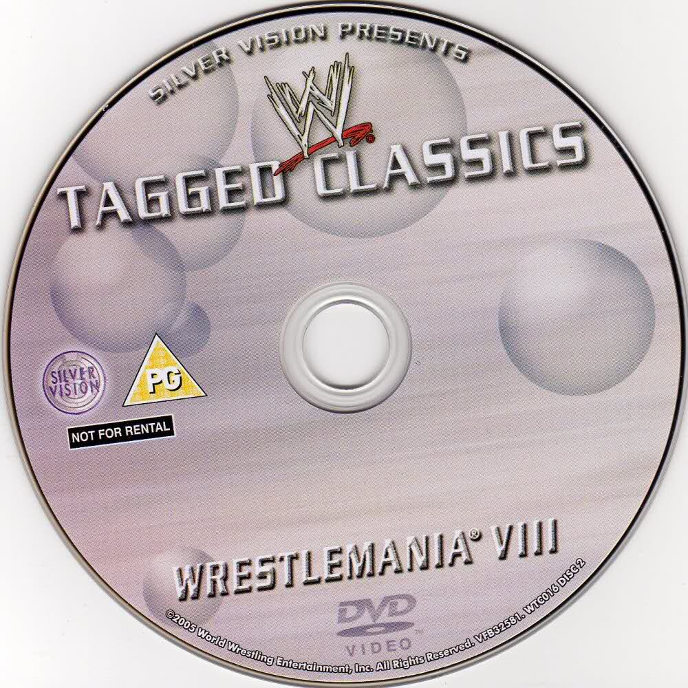 wrestlemania 7 8 disque 2 DVDs & Videos Silver vision exclusive
