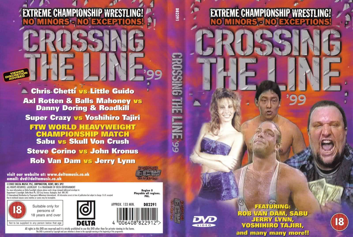 crossing the line 1999 DVDs & Videos Pwcatalog