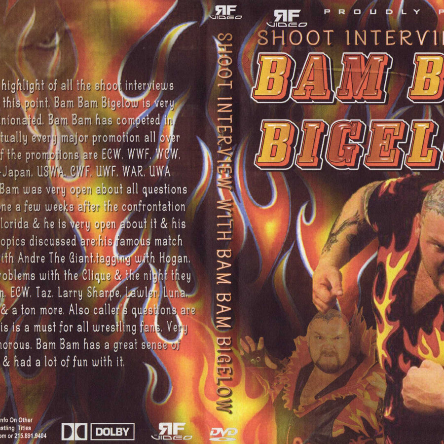 bam bam bigelow shoot interview DVDs & Videos Pwcatalog