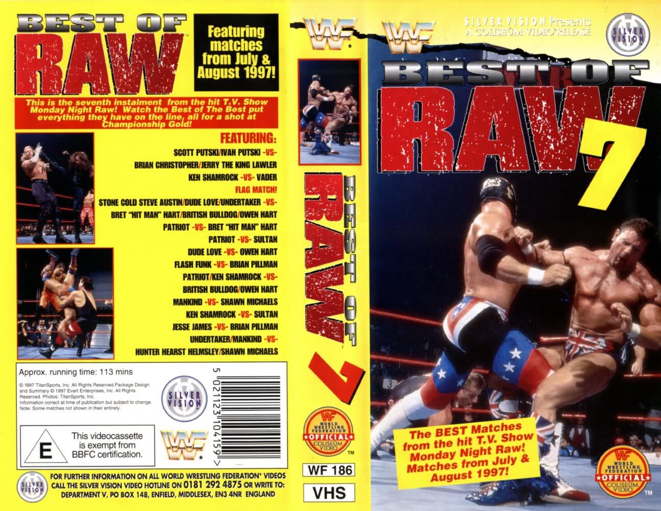 best of raw volume 7 PW Catalog