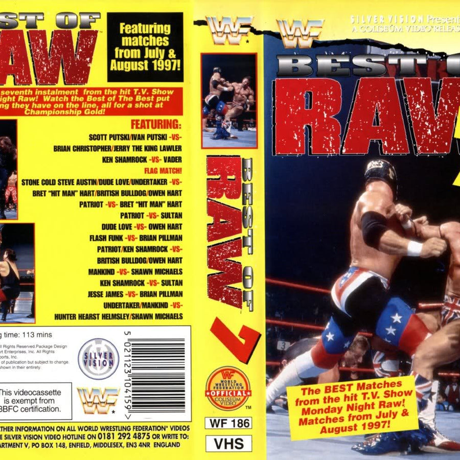 best of raw volume 7 PW Catalog
