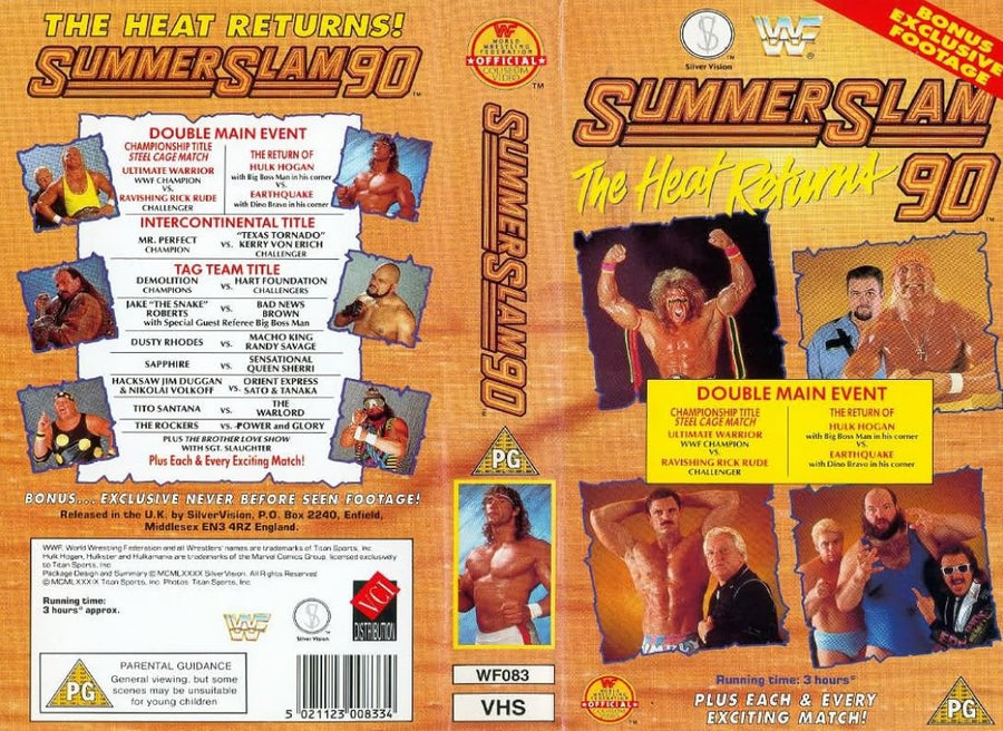 summerslam 1990 DVDs & Videos Pwcatalog
