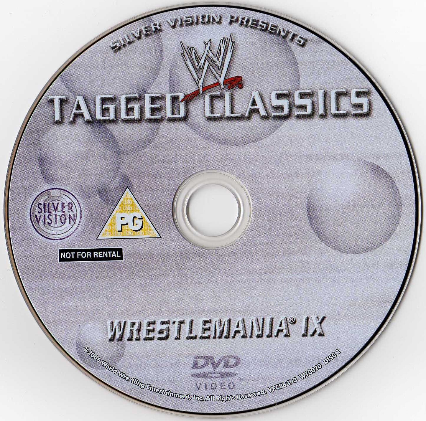 wrestlemania 9 10 disque 1 DVDs & Videos Silver vision exclusive