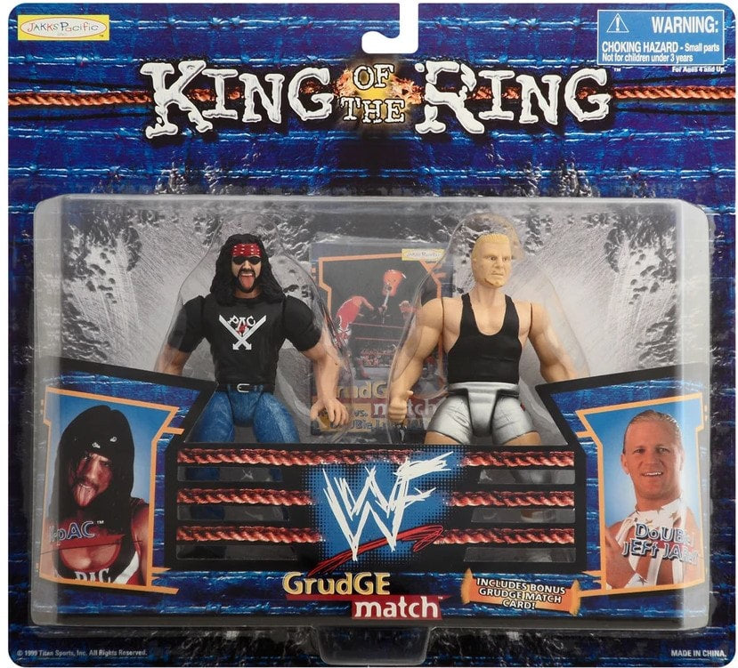 1999 WWF Jakks Pacific Grudge Match: X-Pac vs. "Double J" Jeff Jarrett Action & Toy Figures PWcatalog