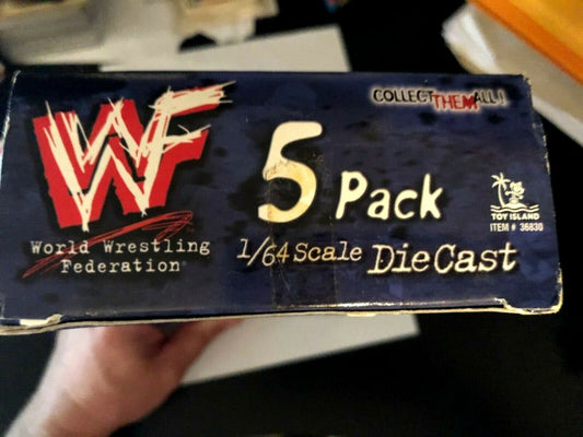WWF 5 pack toy cars