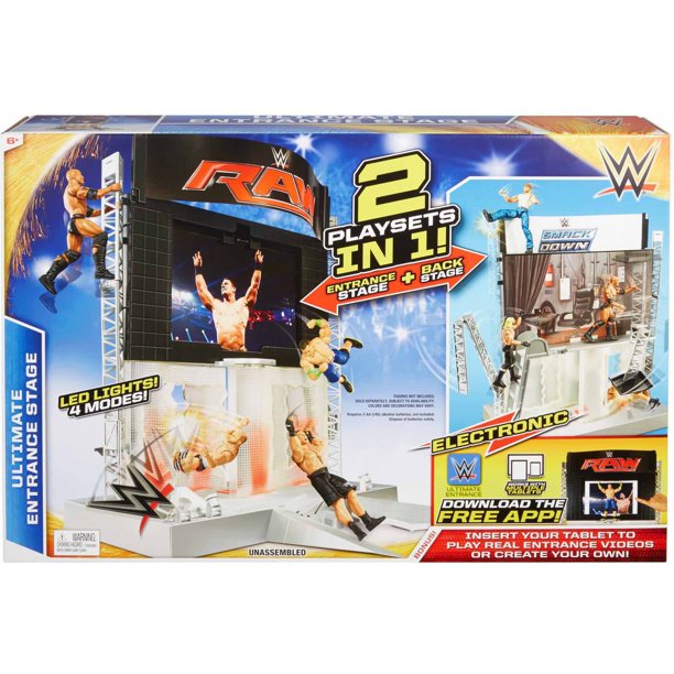 WWE Mattel Ultimate Entrance Stage Action & Toy Figures PWcatalog