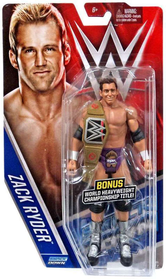 WWE Mattel Basic Series 61 Zack Ryder [Chase] Action & Toy Figures PWcatalog