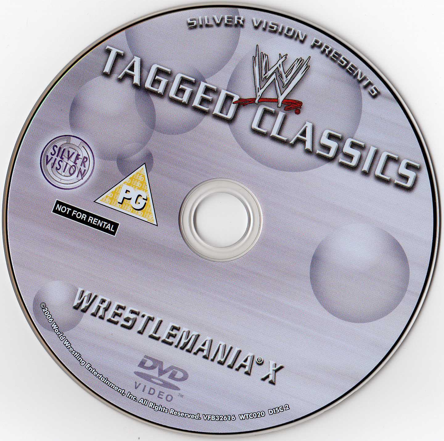 wrestlemania 9 10 disque 2 DVDs & Videos Silver vision exclusive