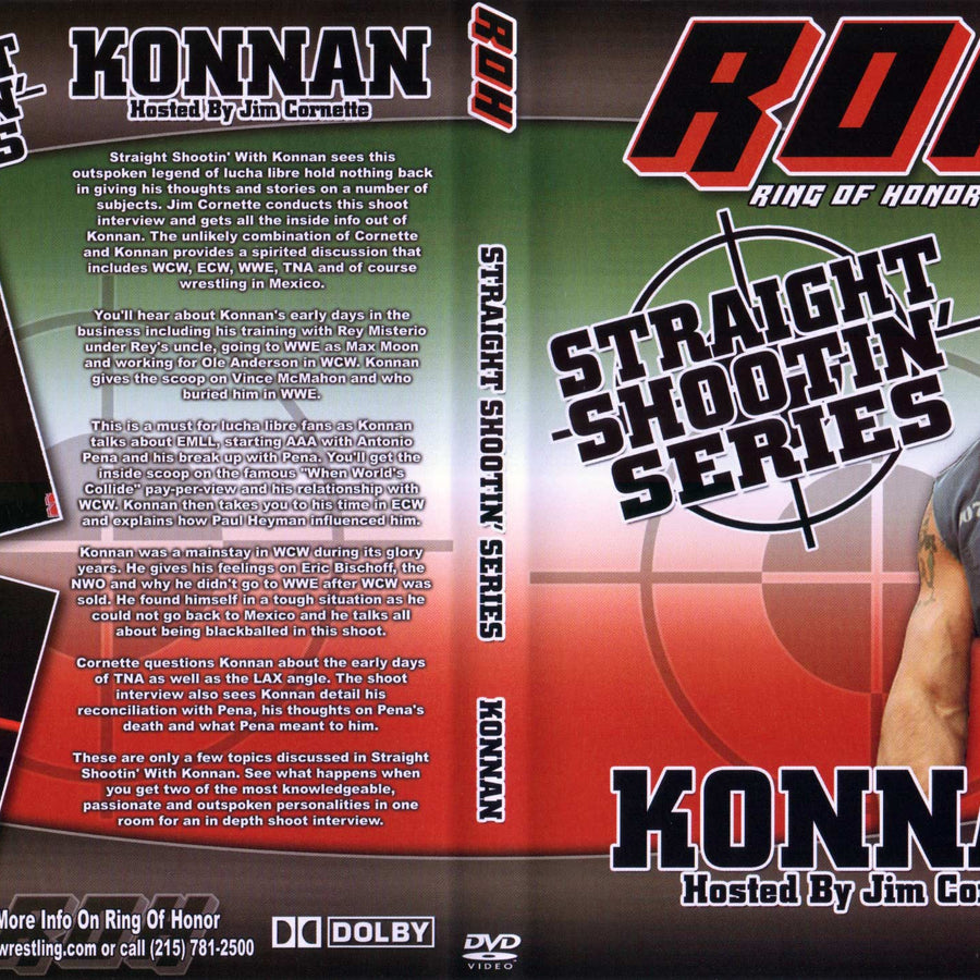straight shootin series konnan DVDs & Videos Pwcatalog
