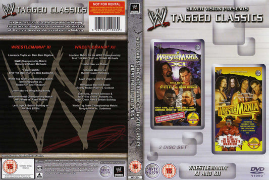 wrestlemania 11 12 DVDs & Videos Silver vision exclusive