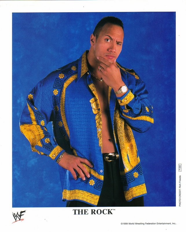 1999 The Rock P582 color PW Catalog
