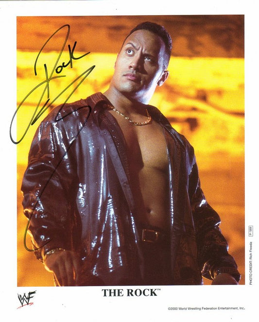 2000 The Rock P589 (signed) color 