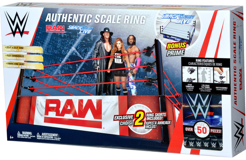 WWE Wicked Cool Toys Authentic Scale Ring [Exclusive] Action & Toy Figures PWcatalog