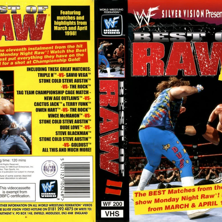 best of raw volume 11 PW Catalog