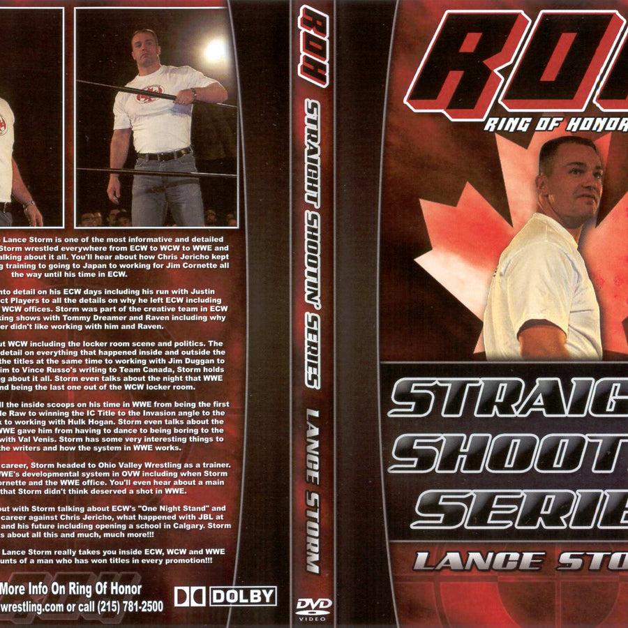 straight shootin series lance storm DVDs & Videos Pwcatalog