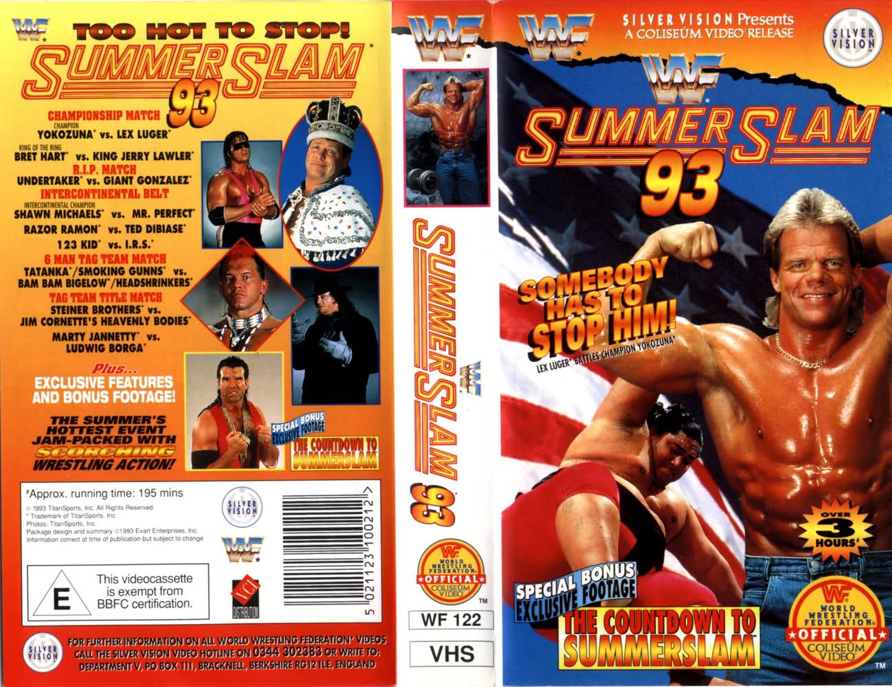 summerslam 1993 PW Catalog