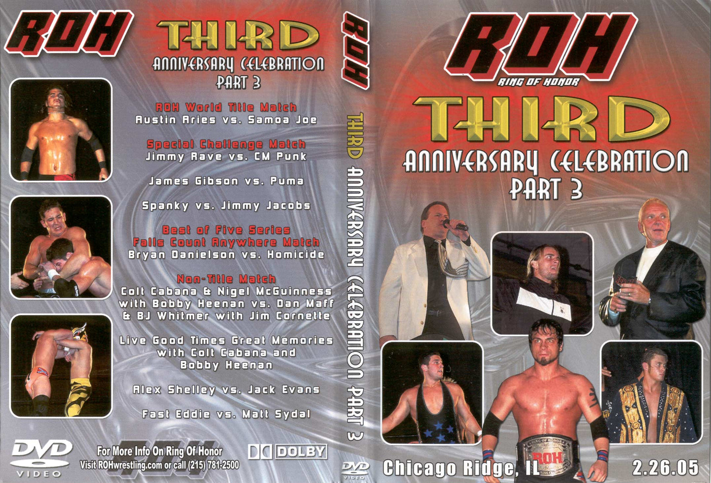 third anniversary celebration part 3 DVDs & Videos Pwcatalog