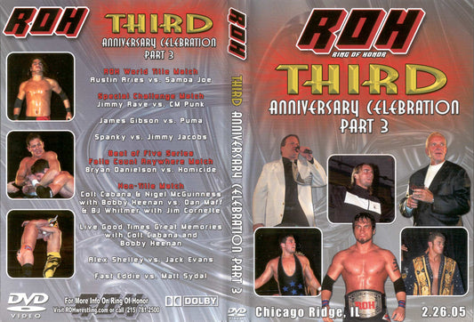 third anniversary celebration part 3 DVDs & Videos Pwcatalog