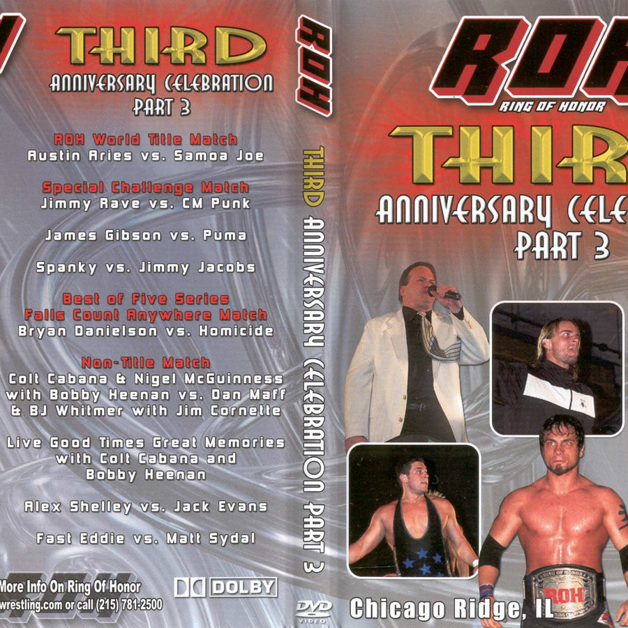 third anniversary celebration part 3 DVDs & Videos Pwcatalog