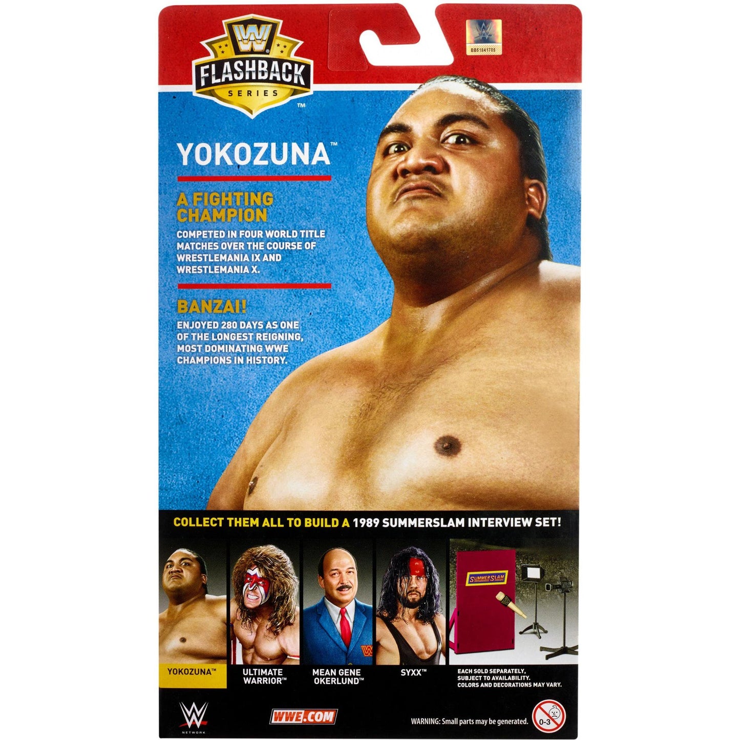 WWE Mattel Flashback Series 1 Yokozuna [Exclusive]