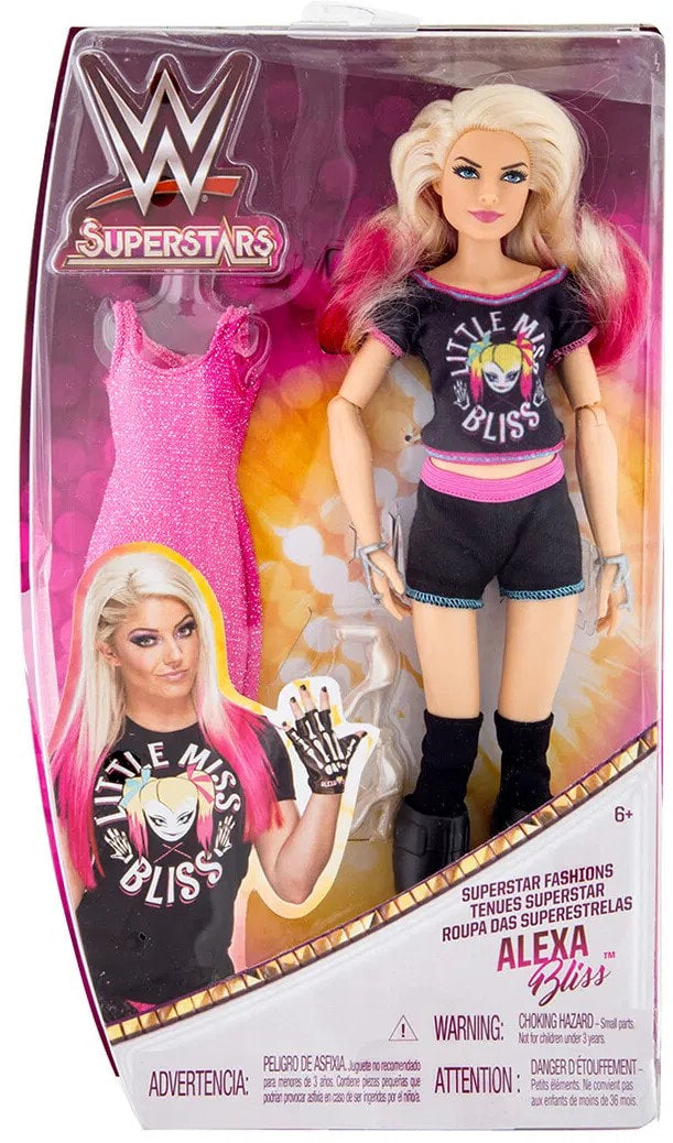 WWE Mattel Superstar Fashions 12-Inch Alexa Bliss