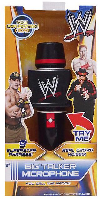 WWE Microphone John Cena sheamus brodus clay