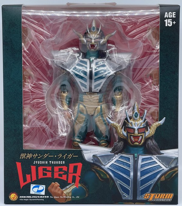 Storm Collectibles Jyushin "Thunder" Liger ["Green" Edition, Exclusive] Action & Toy Figures PWcatalog