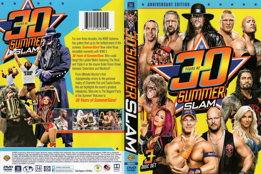30 years of summerslam DVDs & Videos Pwcatalog
