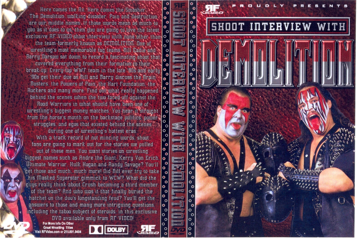 demolition shoot interview DVDs & Videos Pwcatalog