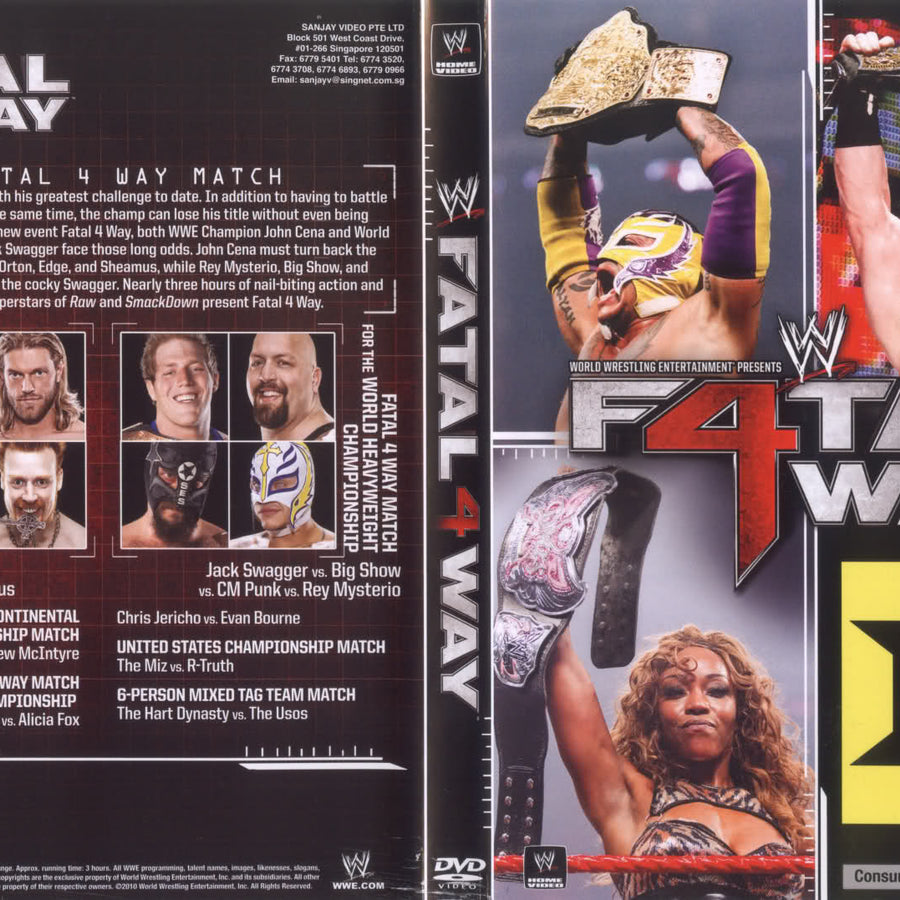 fatal 4 way 2010 DVDs & Videos Pwcatalog
