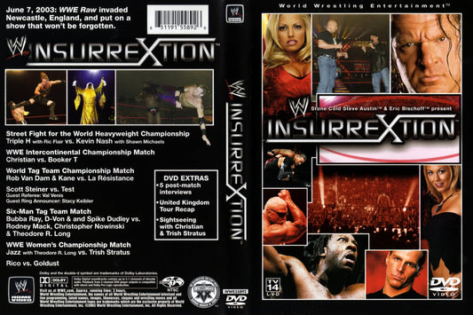 insurrextion 2003 DVDs & Videos Pwcatalog